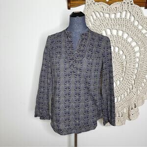 Zadig & Voltaire Traviata Butterfly Indie Sleaze Blouse Size Medium